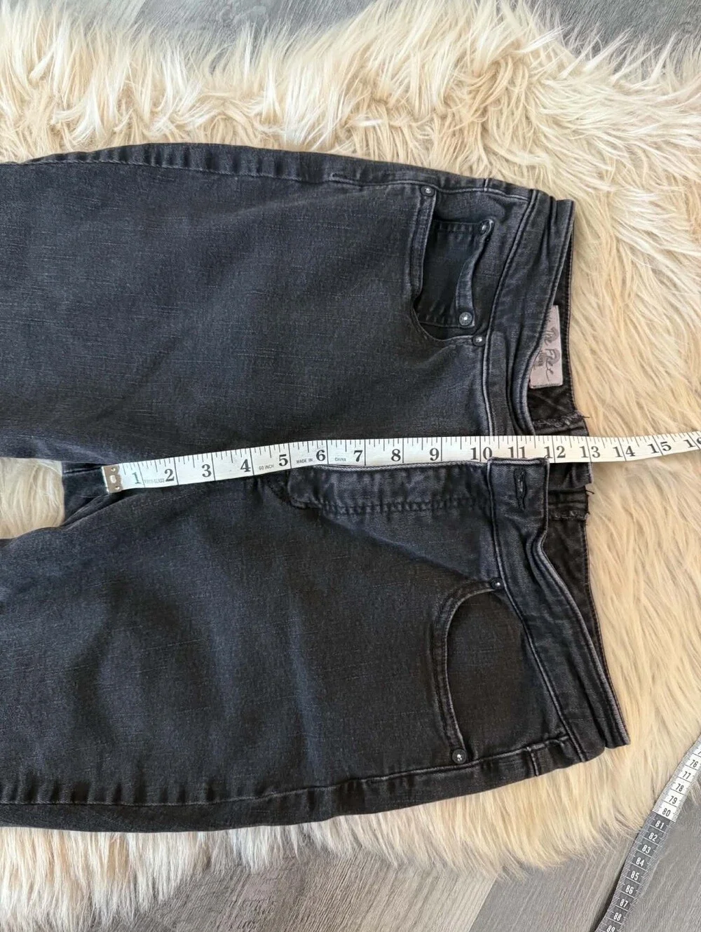 Free People We The Free CRVY Super High-Rise Lace-Up Flare Jeans Women's Size 33
